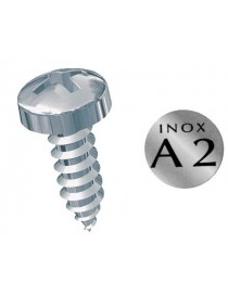 VITE AUTOFILETTANTE INOX DIN 7981 TC PH 3,9x45