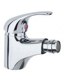 LINEA ASTRA Miscelatore bidet monocomando monoforo, con astina e piletta di scarico. Cartuccia a dischi ceramici ad alta resiste