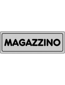 ETICHETTA ADESIVA "MAGAZZINO" cm 15x5