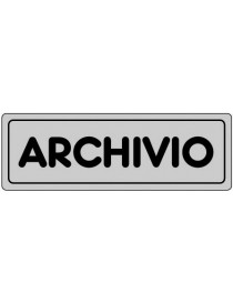 ETICHETTA ADESIVA "ARCHIVIO" cm 15x5